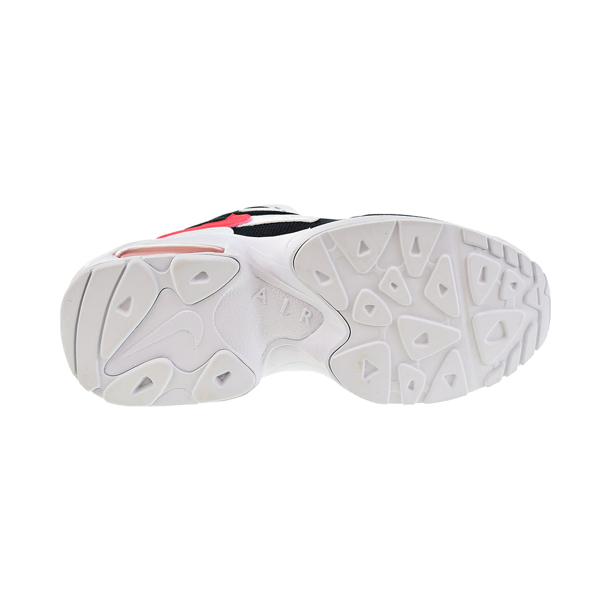 Nike Air Max2 Light Jaguars Women's Shoes White-Red Orbit-Black
