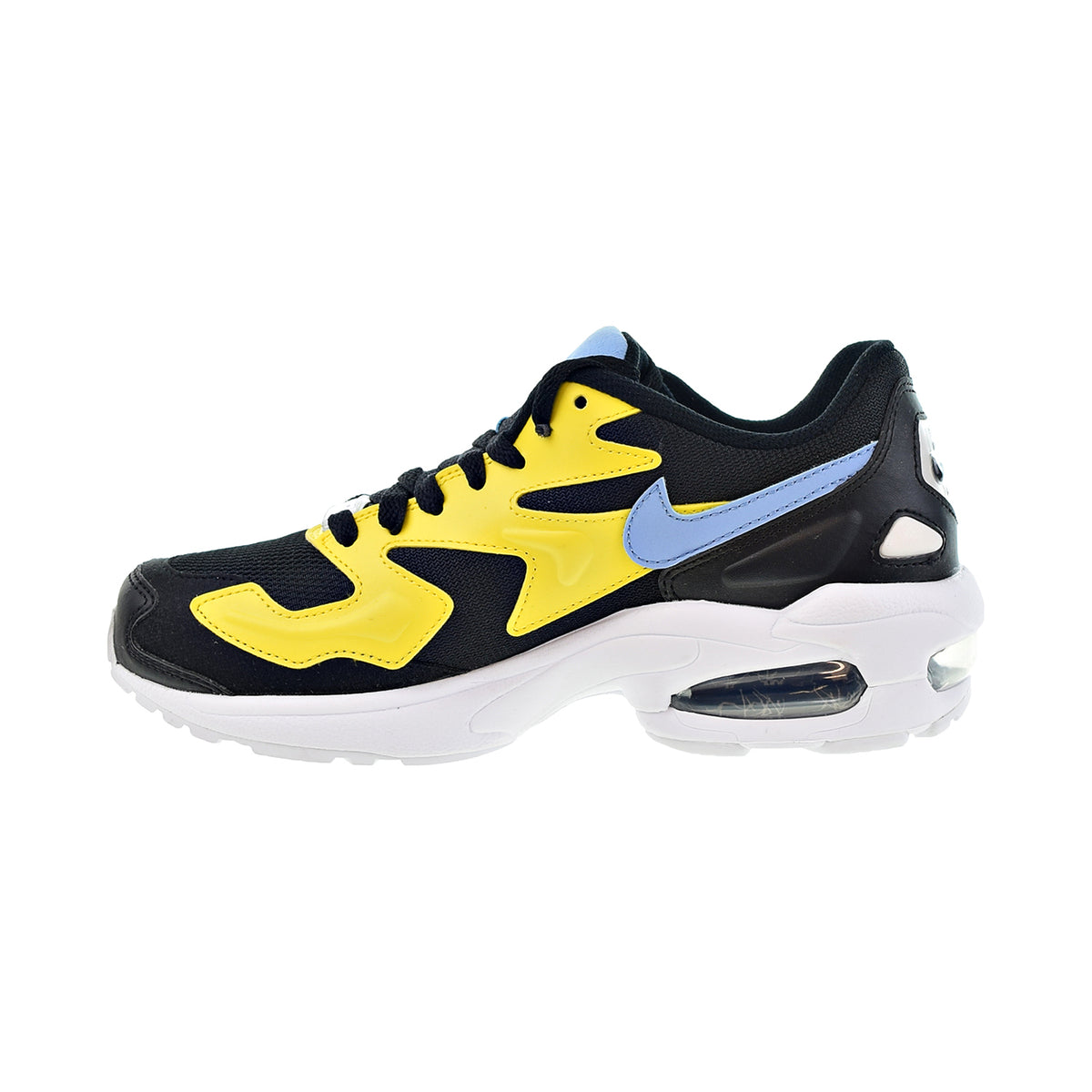 Nike Air Max2 Light Jaguars Women's Shoes Chrome Yellow-Light Blue-Black