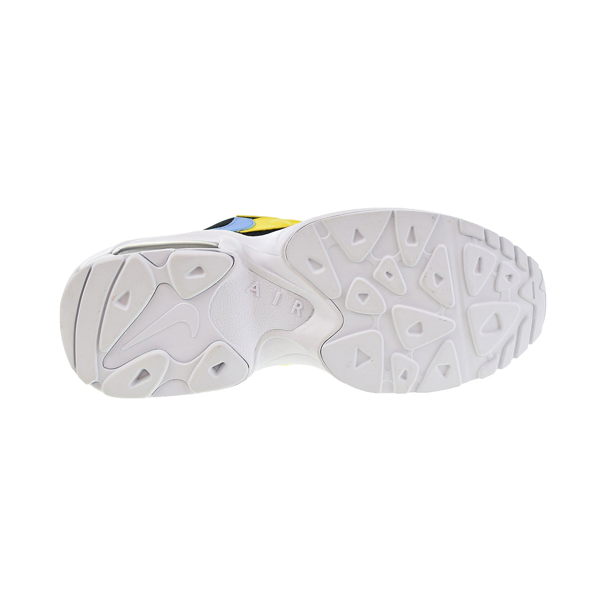 Nike Air Max2 Light Jaguars Women's Shoes Chrome Yellow-Light Blue-Black