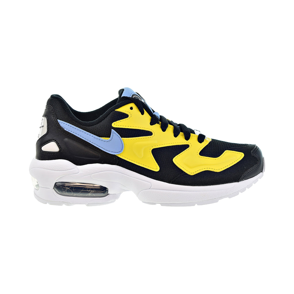Nike Air Max2 Light Jaguars Women's Shoes Chrome Yellow-Light Blue-Black