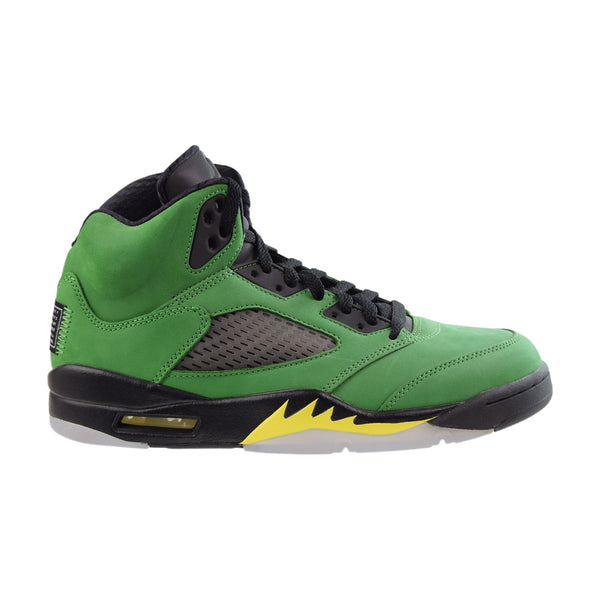 Jordan 5 Retro SE Oregon Men's Shoes Apple Green-Black-Yellow 