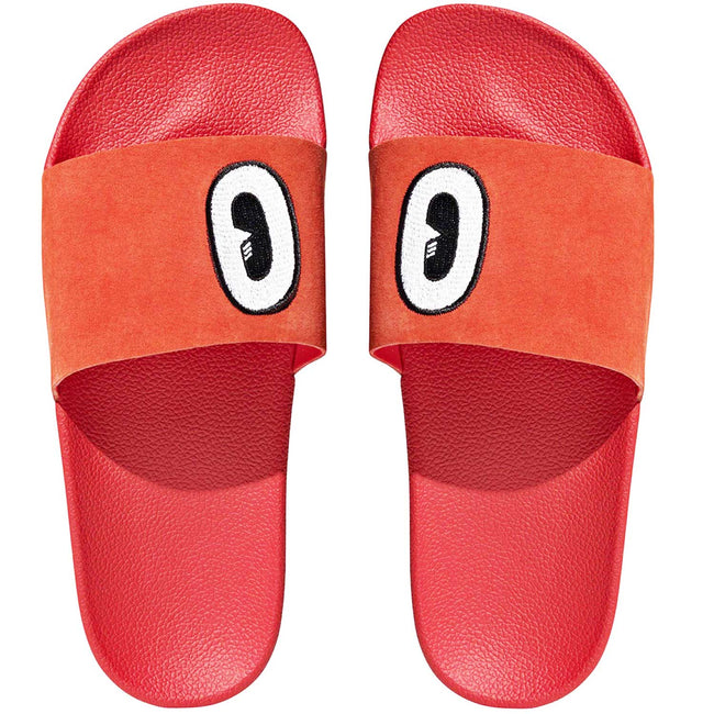 Adidas X Hattie Stewart Adilette Womens Slides Red/White/Core Black