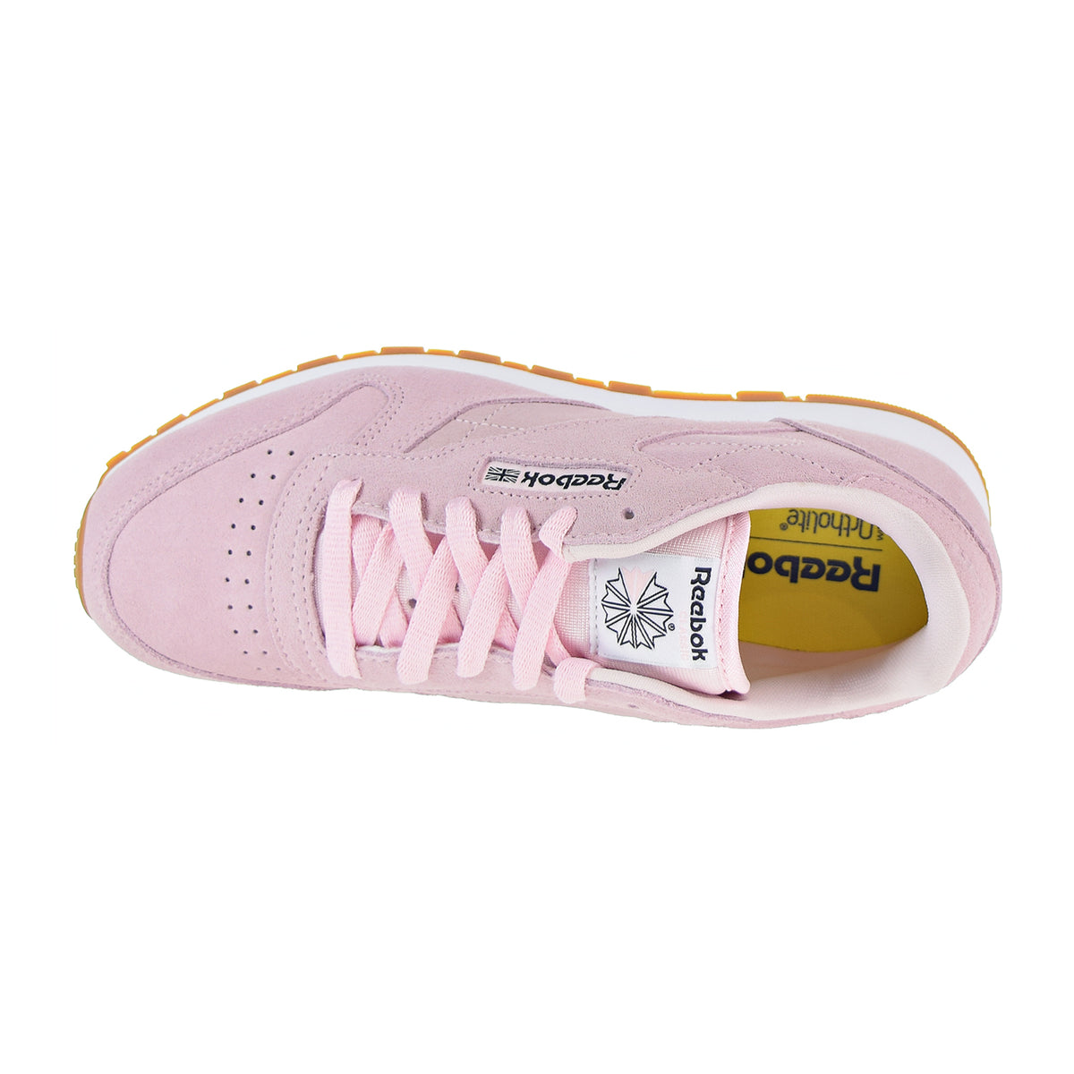 Reebok Classic Leather Pastels Big Kid's Shoes Pink/Classic White