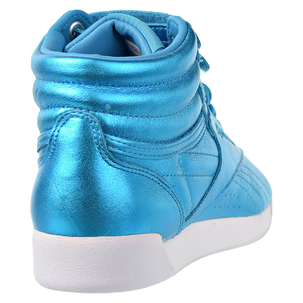 Reebok Hi Metallic Women Shoes Feather Blue/White