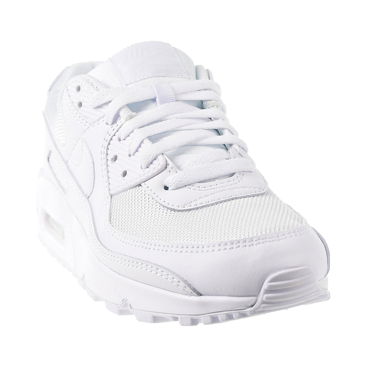 Nike Air Max 90 Men's Shoes White-Wolf Grey