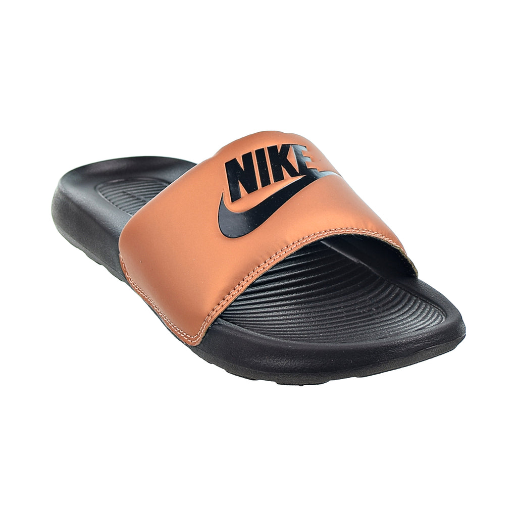 Nike Victori One Women's Slides Black-Metallic Copper