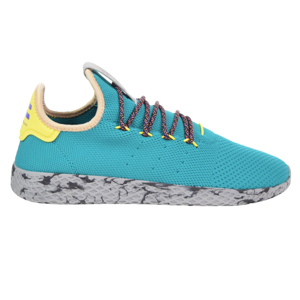 Adidas Pharrell Williams Tennis HU Men's Shoes Teal/Frozen Yellow/Grey Marble