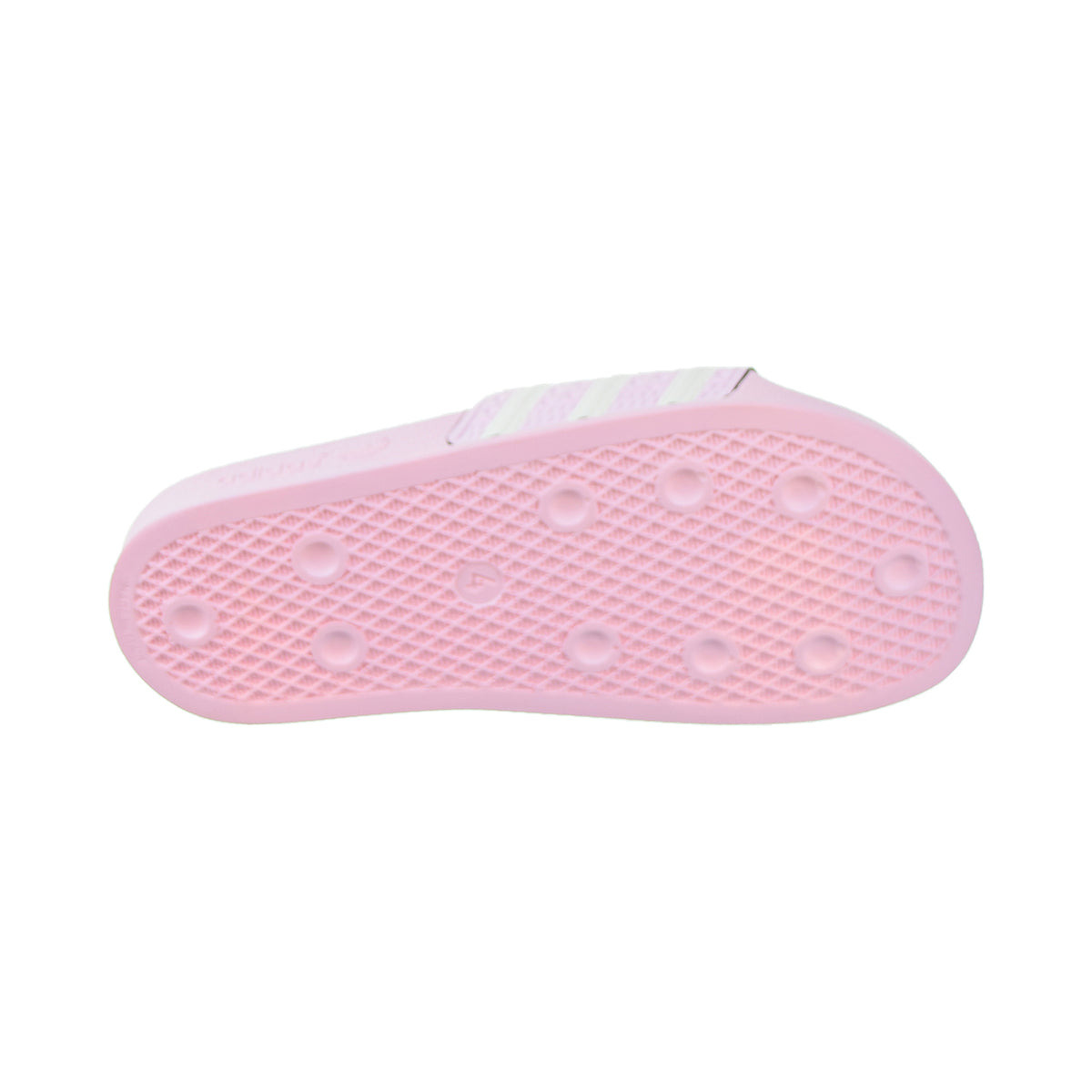 Adidas Adilette Big Kids Slides Pink/White