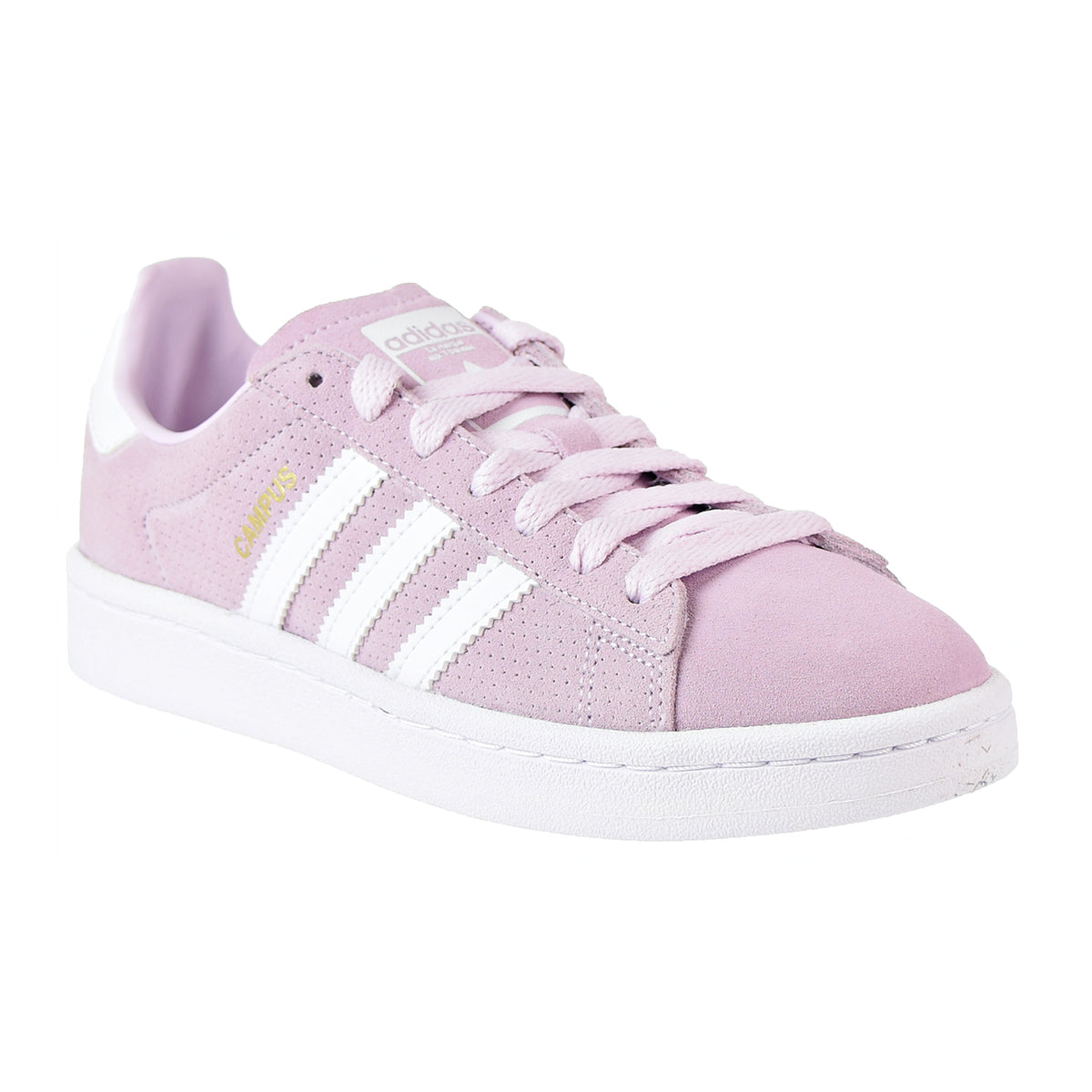 Adidas Campus J Big Kid's Shoes Aero Pink/White