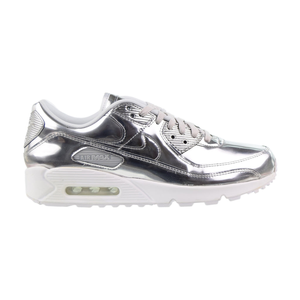 Nike Air Max 90 Women s Shoes Metallic Silver