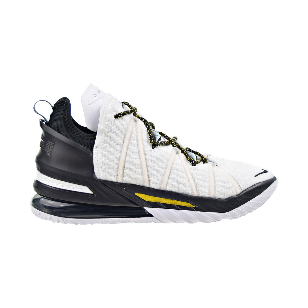 Nike Lebron XVIII 18 "Home" Men's Basketball Shoes White-Black-Amarillo