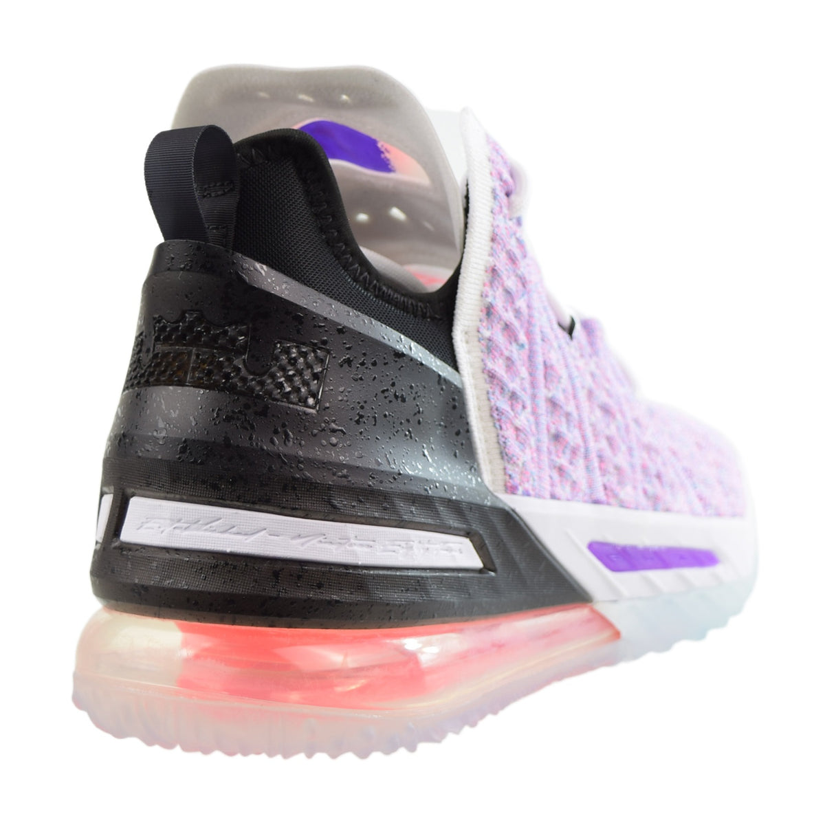 Nike Lebron XVIII 18 Men's Shoes Graffiti Black-Chlorine Blue 
