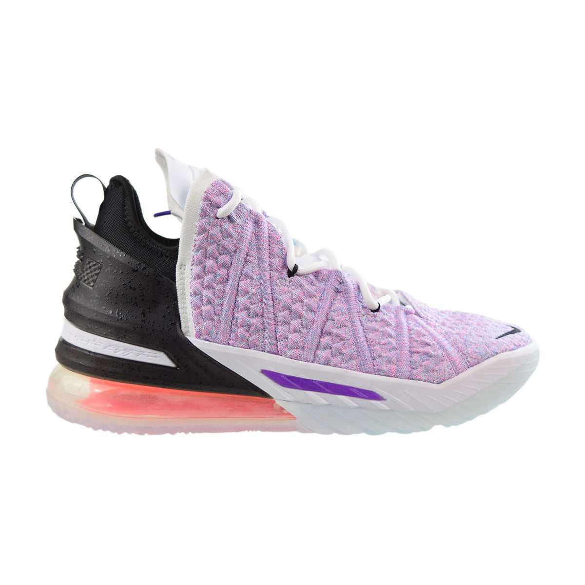 Nike Lebron XVIII 18 Men's Shoes Graffiti Black-Chlorine Blue 
