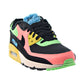 Nike Air Max 90 PRM Women's Shoes Atomic Pink-Black Laser Blue