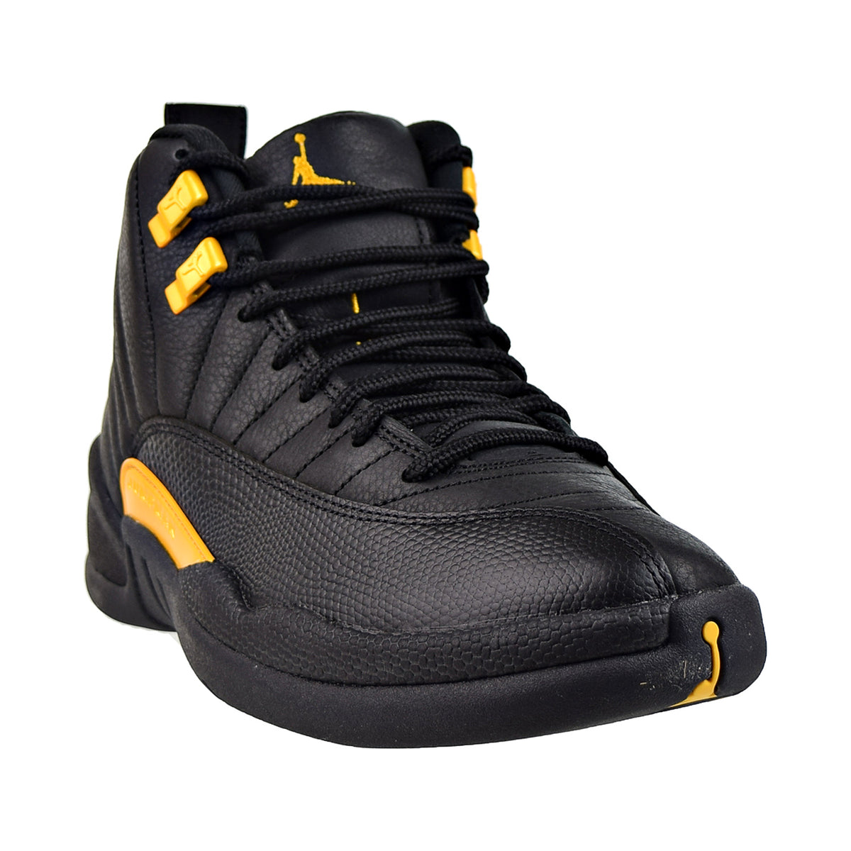 Air Jordan 12 Retro Men's Shoes Black Taxi