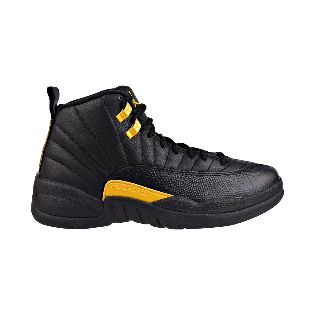 Air Jordan 12 Retro Men's Shoes Black Taxi