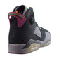 Jordan 6 Retro Bordeaux Men's Shoes Black-Light Graphite-Dark Grey