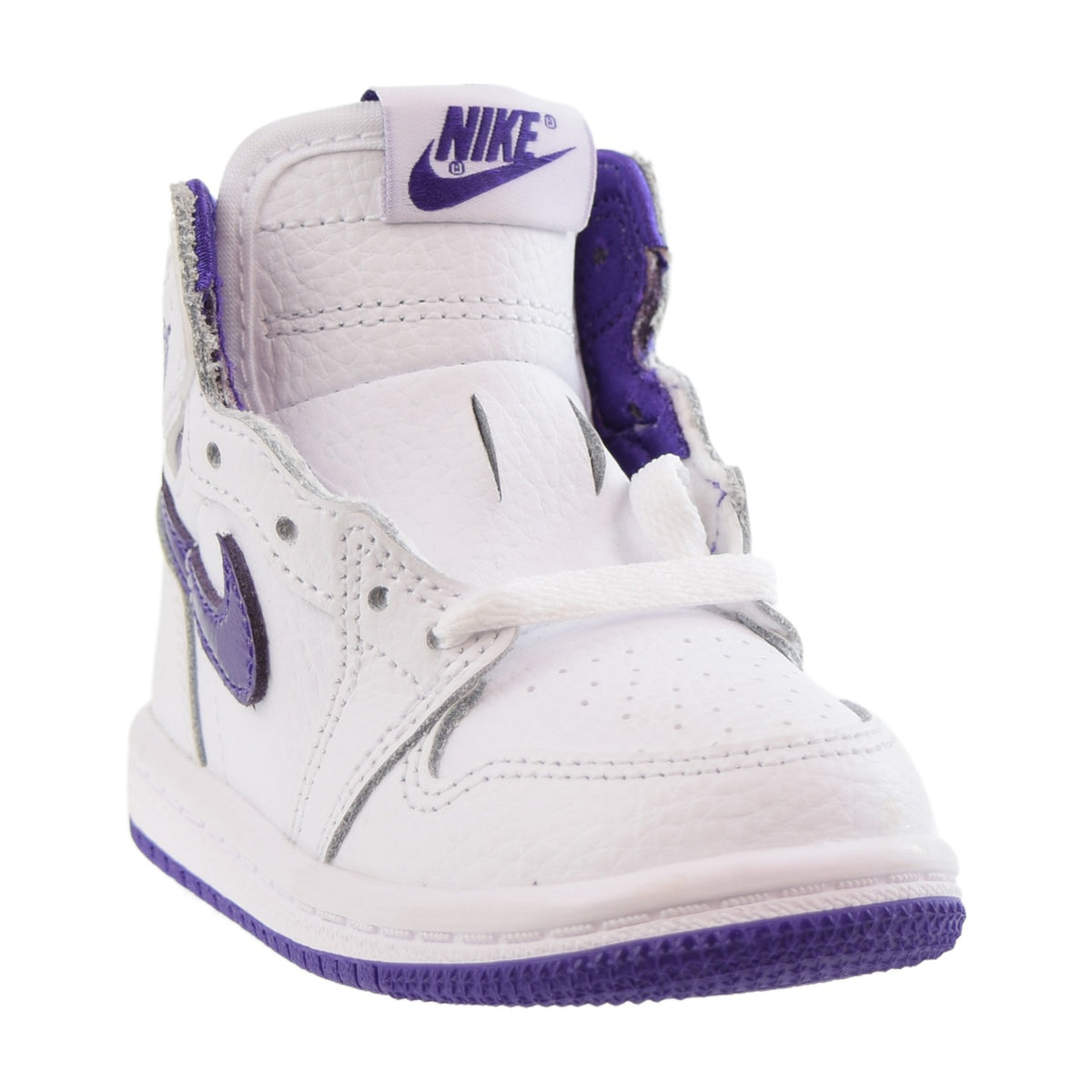 Air Jordan 1 Retro High OG (TD) Toddlers Shoes Court Purple