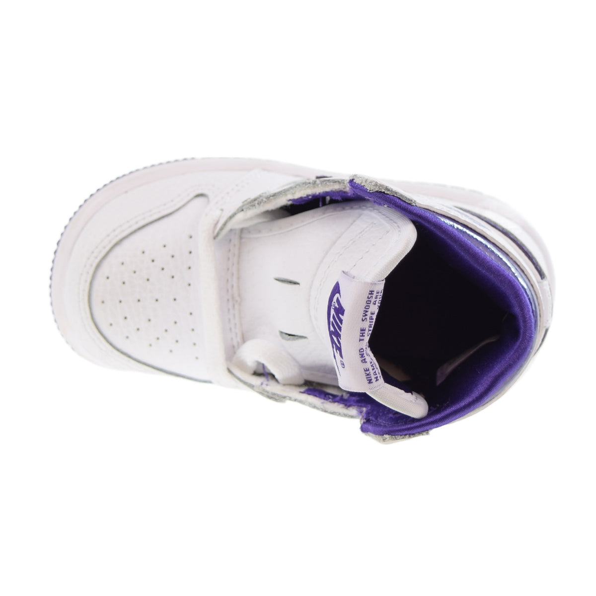Air Jordan 1 Retro High OG (TD) Toddlers Shoes Court Purple