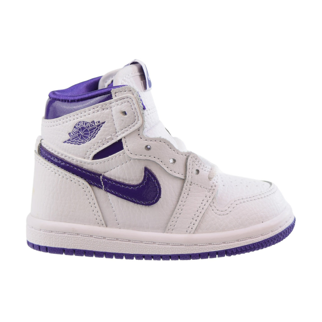 Air Jordan 1 Retro High OG (TD) Toddlers Shoes Court Purple