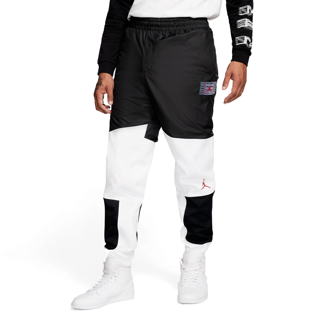 Air Jordan 11 Men's Legacy Colorblock Jogger Pants Black-White