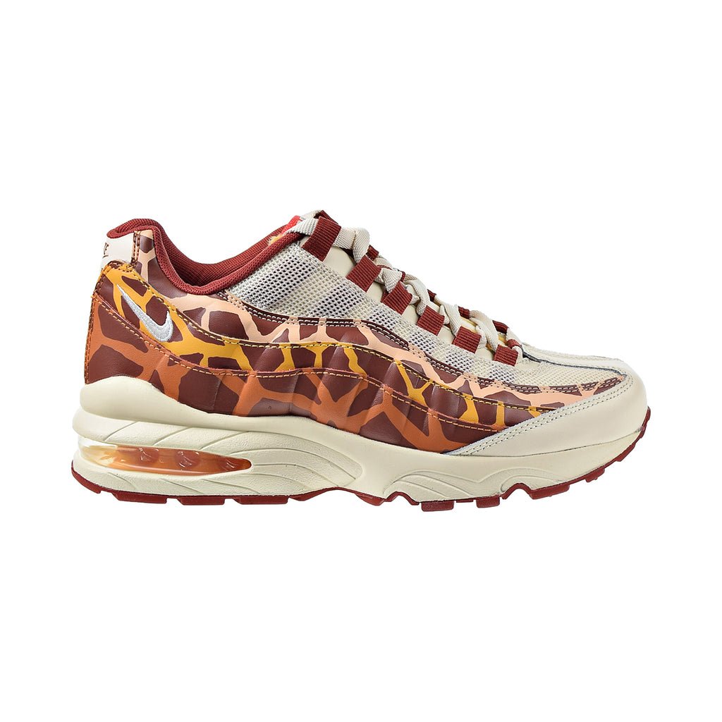 Nike Air Max 95 Giraffe Big Kid's Casual Shoes Light Cream-Pollen Rise-Russet