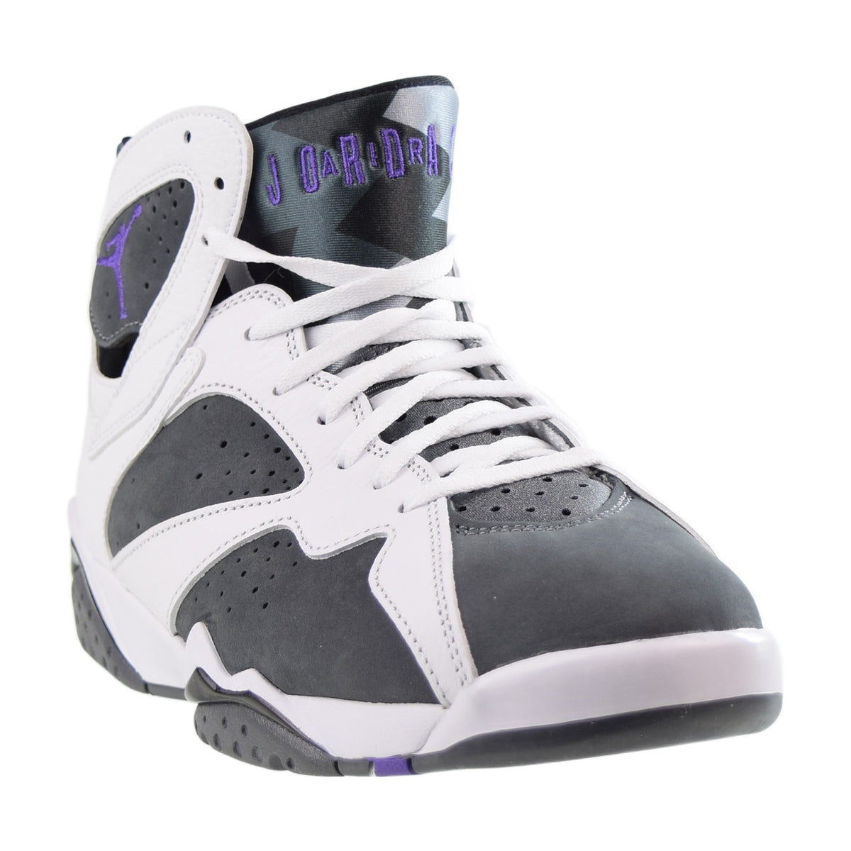 Jordan 7 Retro Men's Shoes White-Flint Grey-Black
