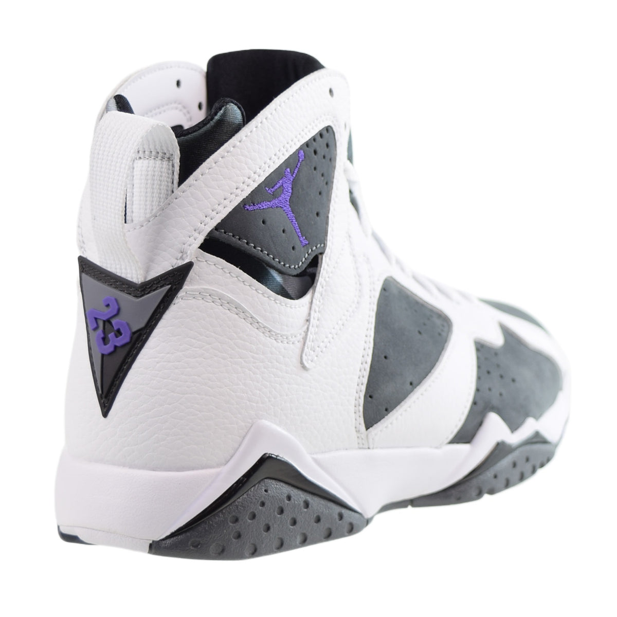 Jordan 7 Retro Men's Shoes White-Flint Grey-Black