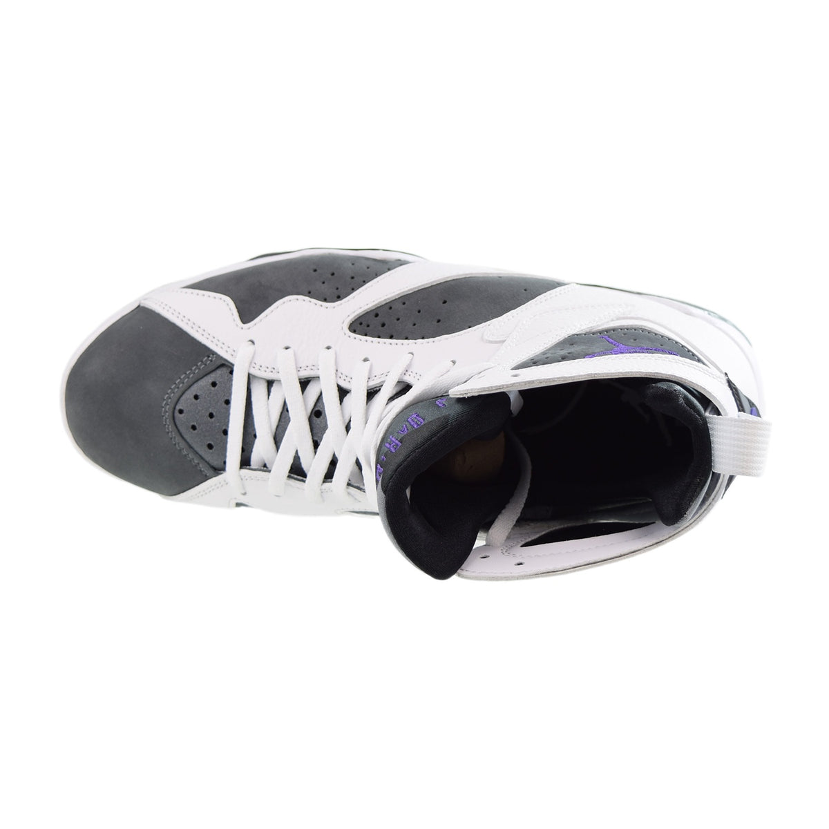 Jordan 7 Retro Men's Shoes White-Flint Grey-Black