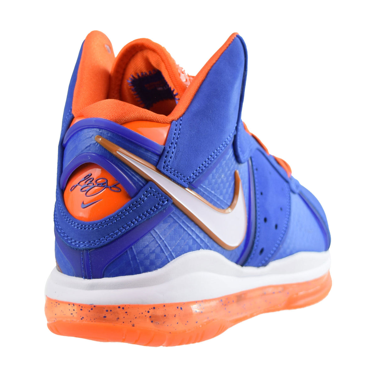 Nike LeBron 8 Hardwood Classic Men's Shoes Varsity Royal-Orange Blaze