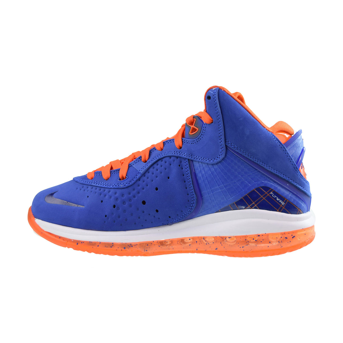 Nike LeBron 8 Hardwood Classic Men's Shoes Varsity Royal-Orange Blaze