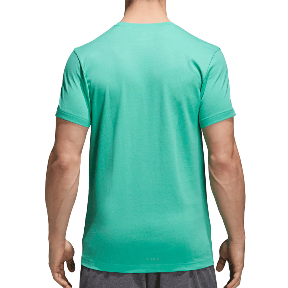 Adidas Originals Graphic Men's Crew Neck T-Shirt Green/Black