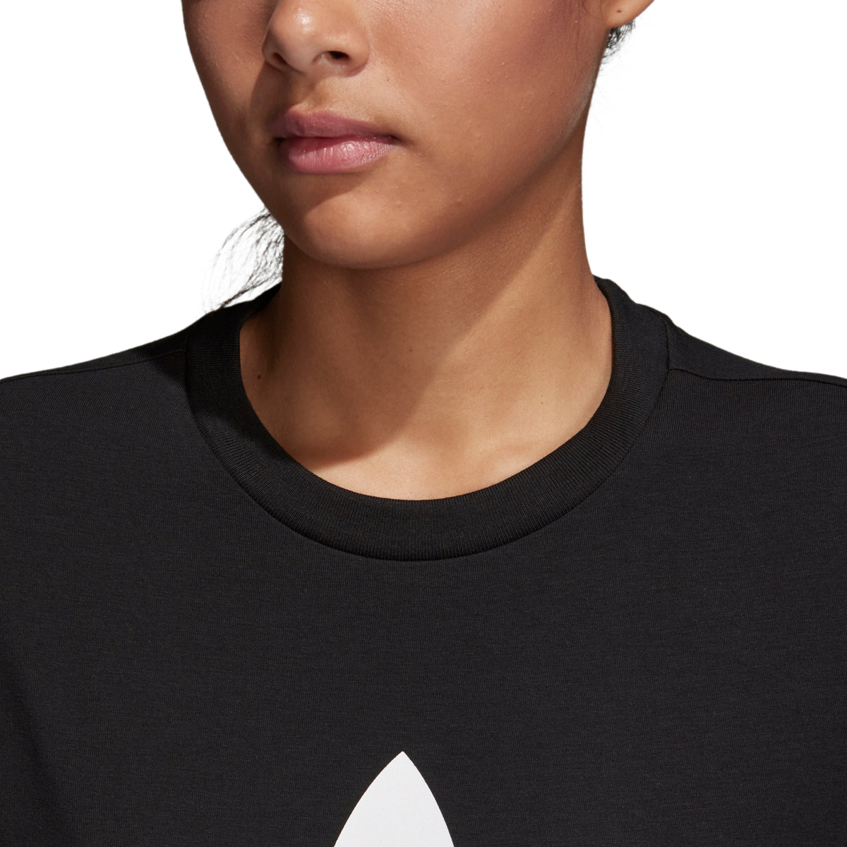 Adidas Originals Trefoil Tee Women's Shirt Black/White