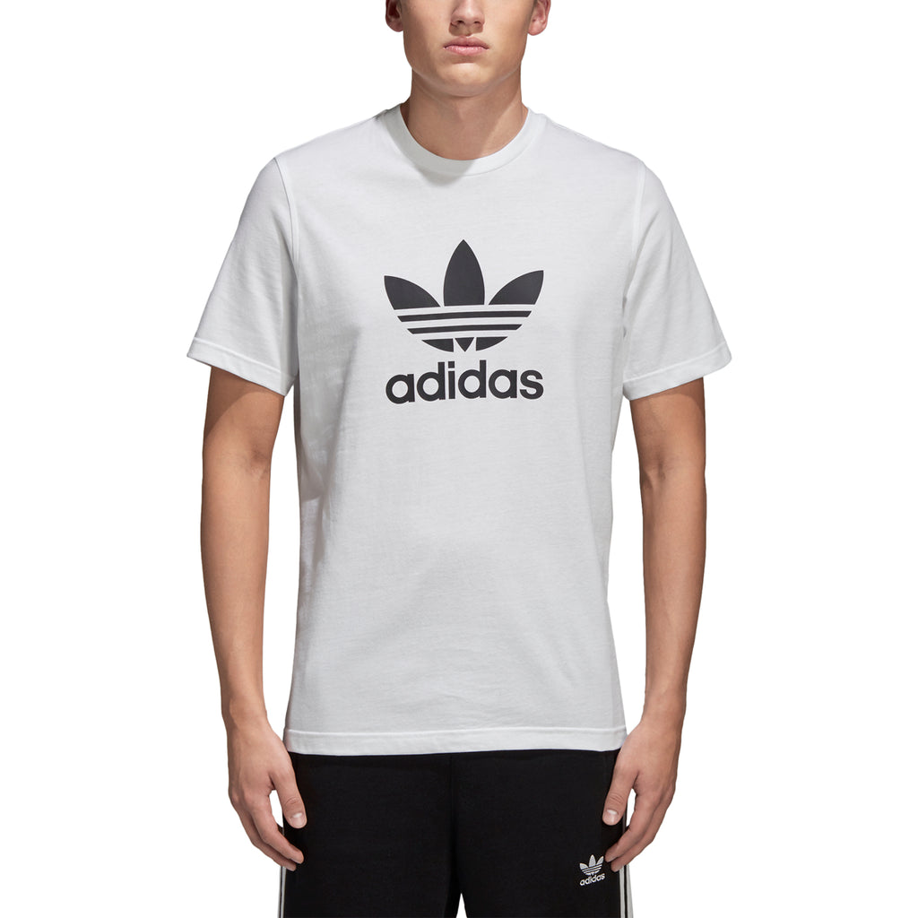 Adidas Men's Originals Trefoil Tee White/Black
