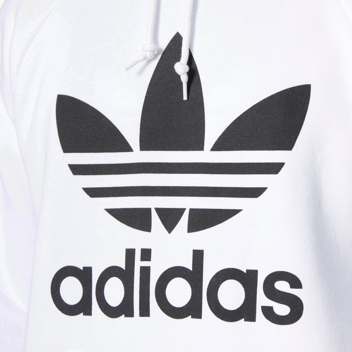 Adidas Originals Trefoil Men's Pullover Hoodie White/Black