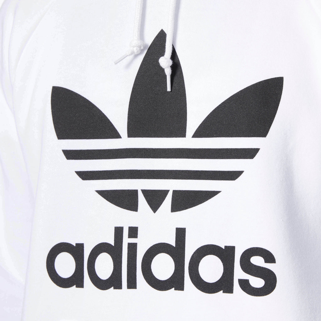 Adidas Originals Trefoil Men\'s Hoodie Pullover White/Black