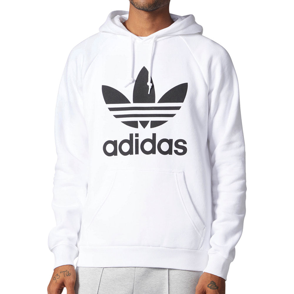 Adidas Originals Trefoil Men's Pullover Hoodie White/Black
