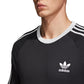 Adidas Originals 3-Stripes Men's Fashion Casual T-Shirt Black/White