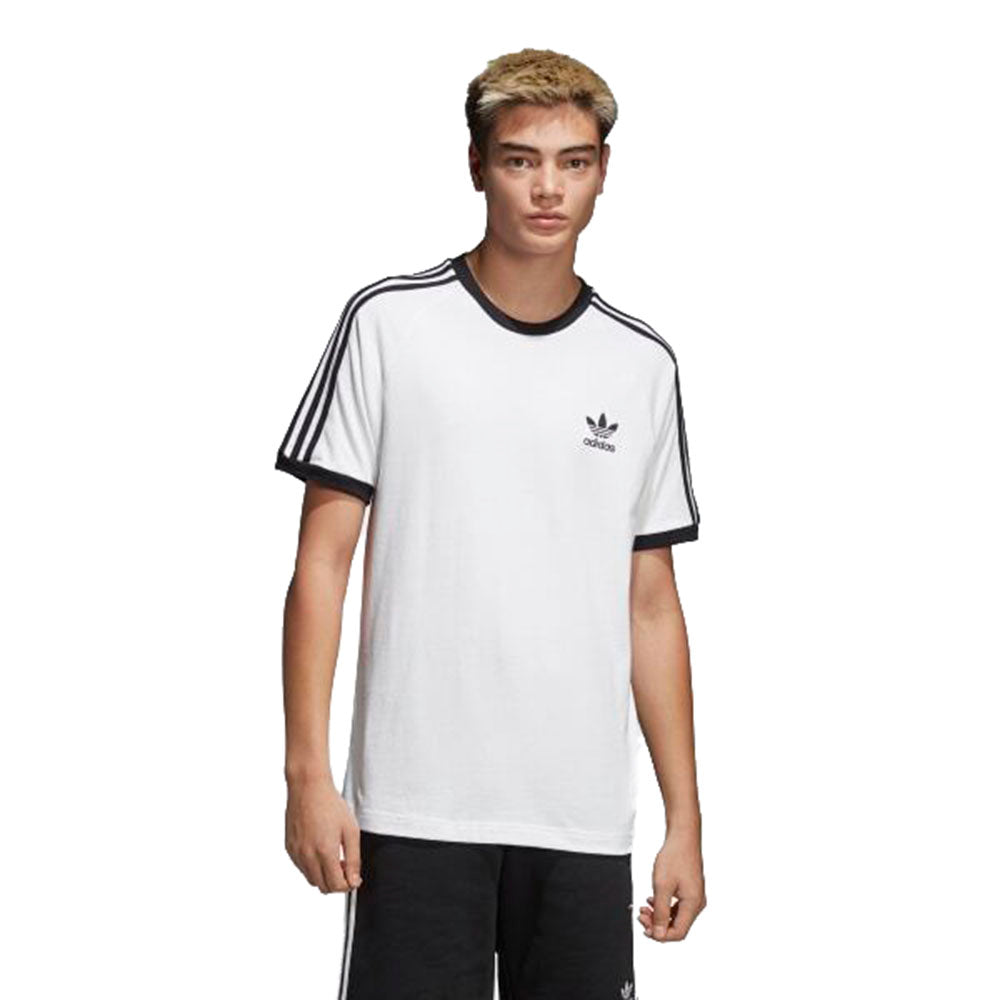Adidas Men's Originals 3-Stripes Tee White/Black