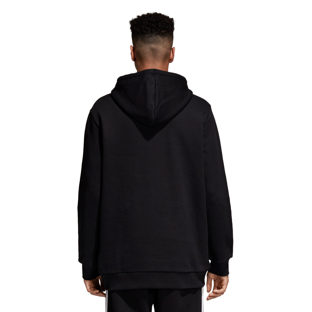 Adidas originals trefoil hoodie black sales