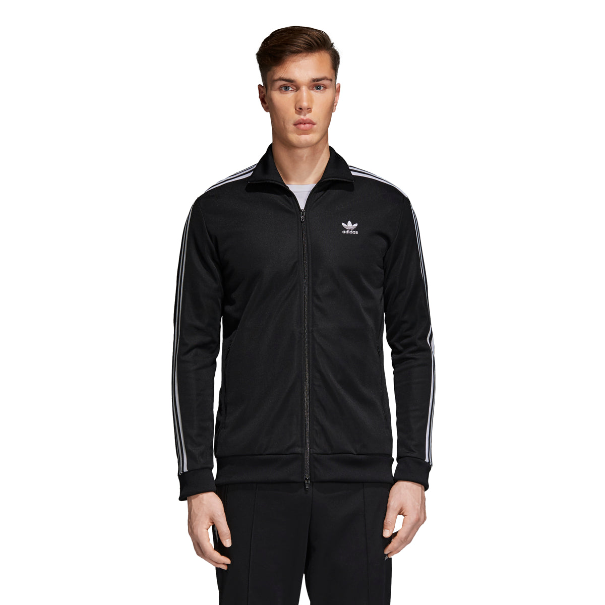 Adidas Originals Men's Beckenbauer Track Jacket Black/White