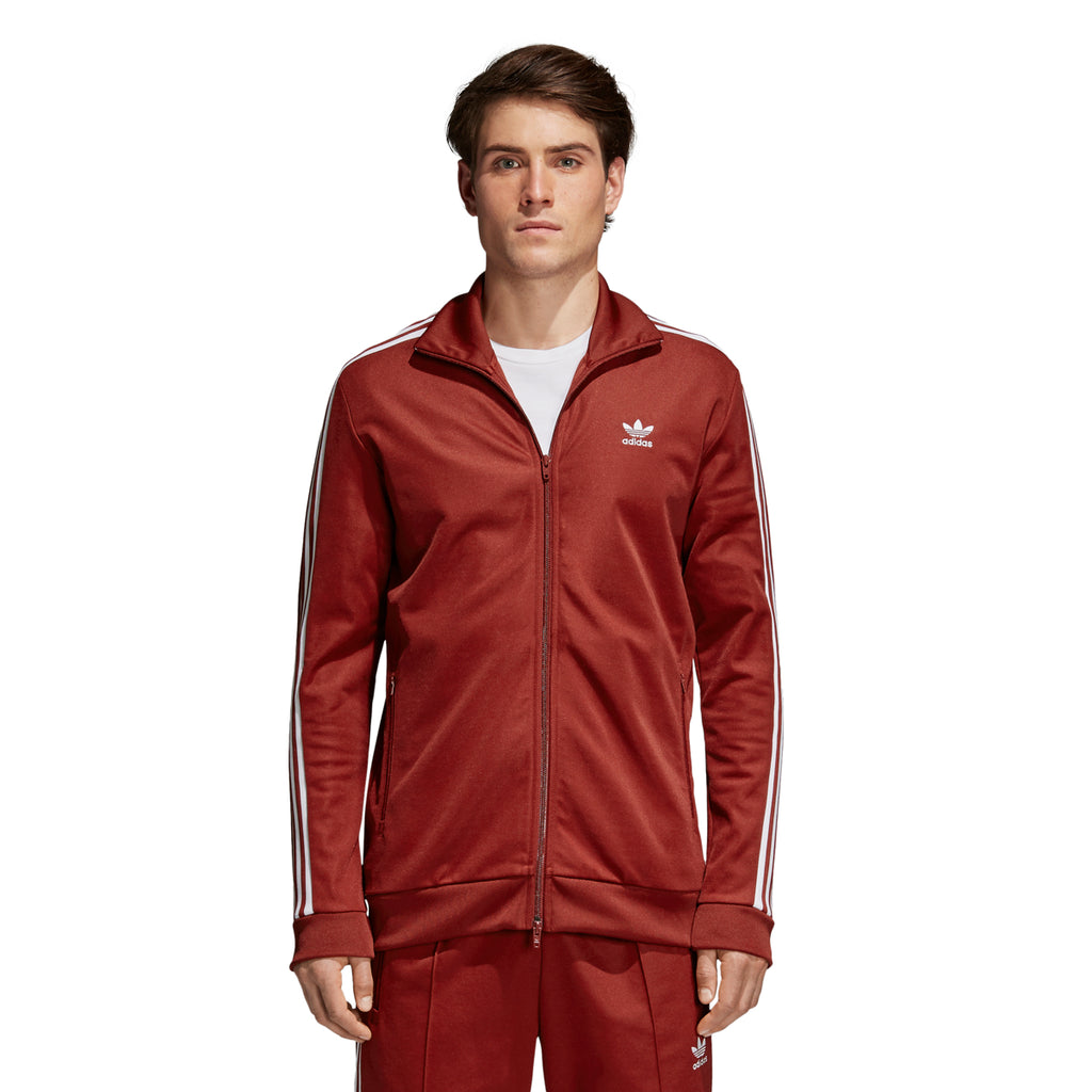 Adidas Men's Originals BB Track Jacket Rust Red