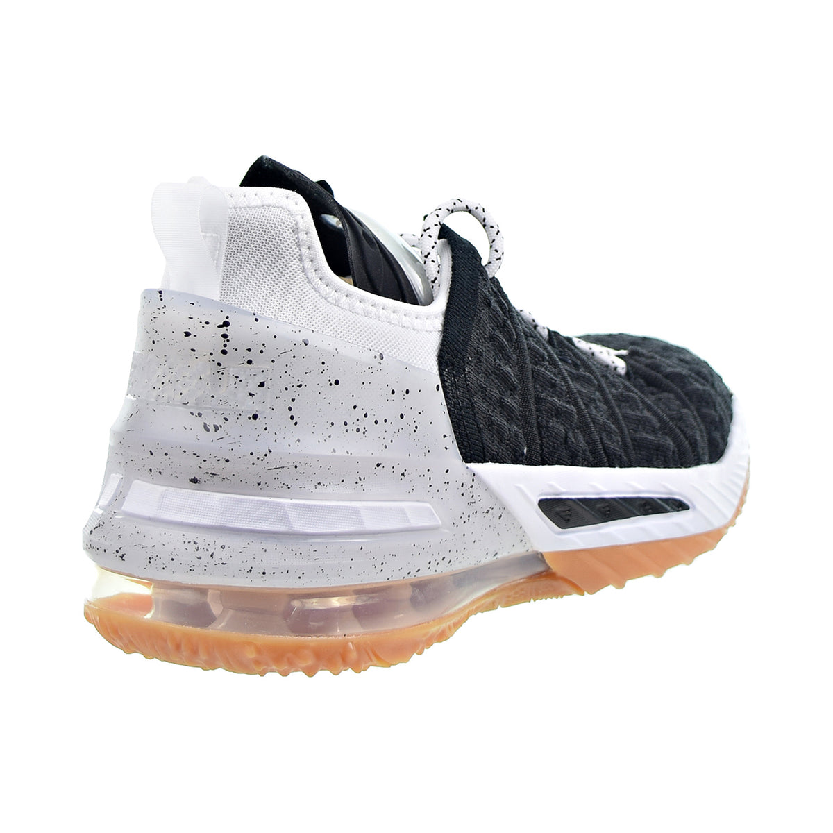 Nike Lebron XVIII (GS) Big Kids' Shoes Black-White-Gum Med Brown