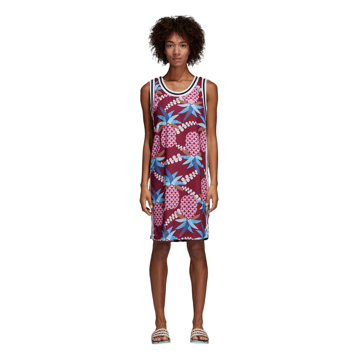 Adidas Women's Originals Farm Tank Dress Multicolor