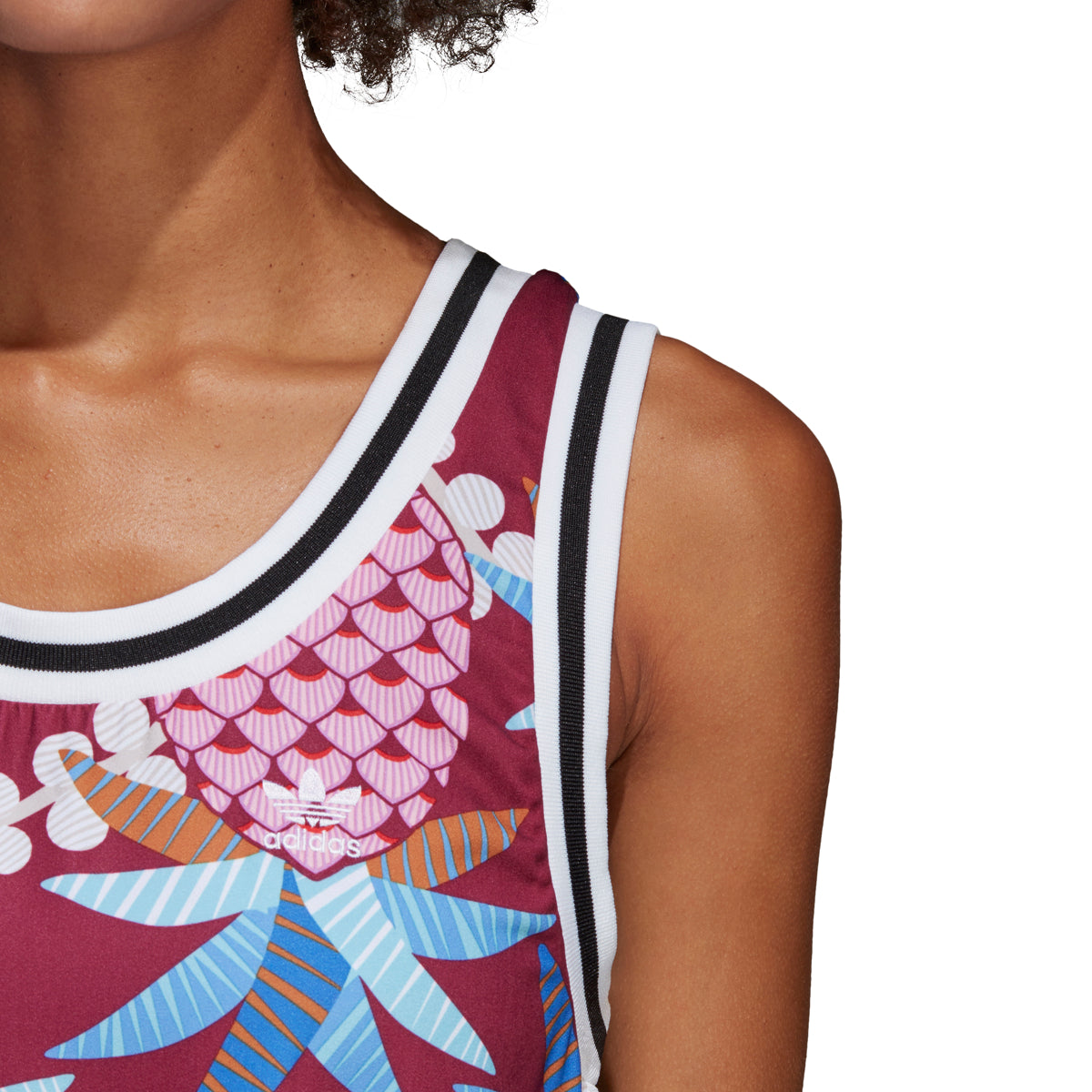 Adidas Women's Originals Farm Tank Dress Multicolor