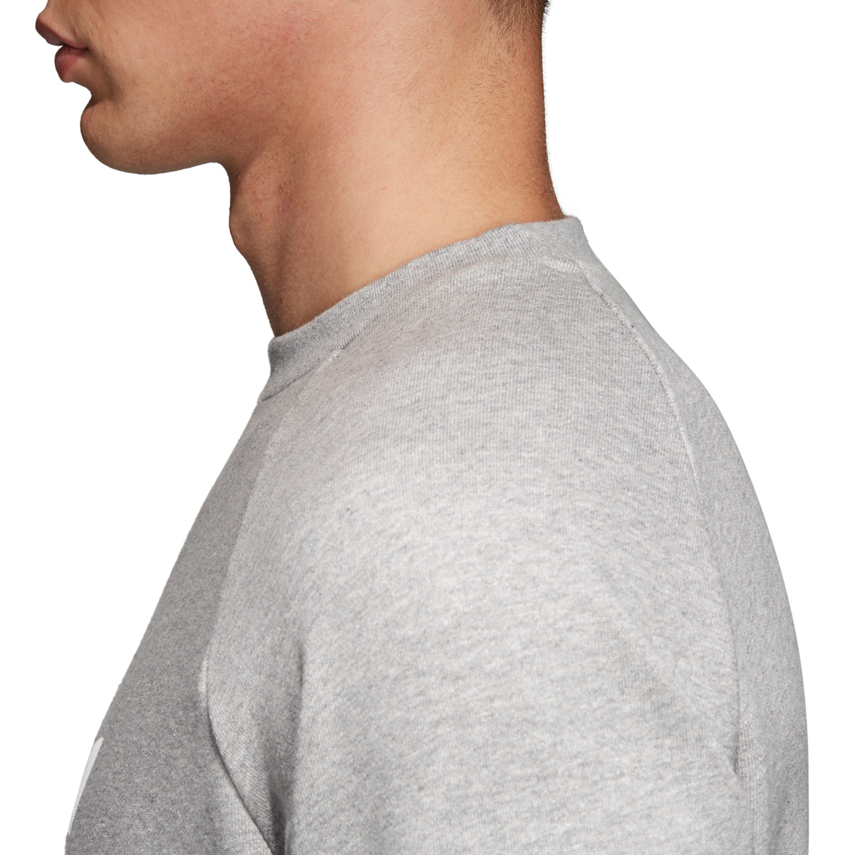 Adidas Men's Originals Trefoil Warm-Up Crew Sweatshirt Medium Grey Heather