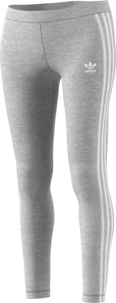 Adidas Originals 3-Stripes Women's Fashion Casual Tights Medium Grey Heather