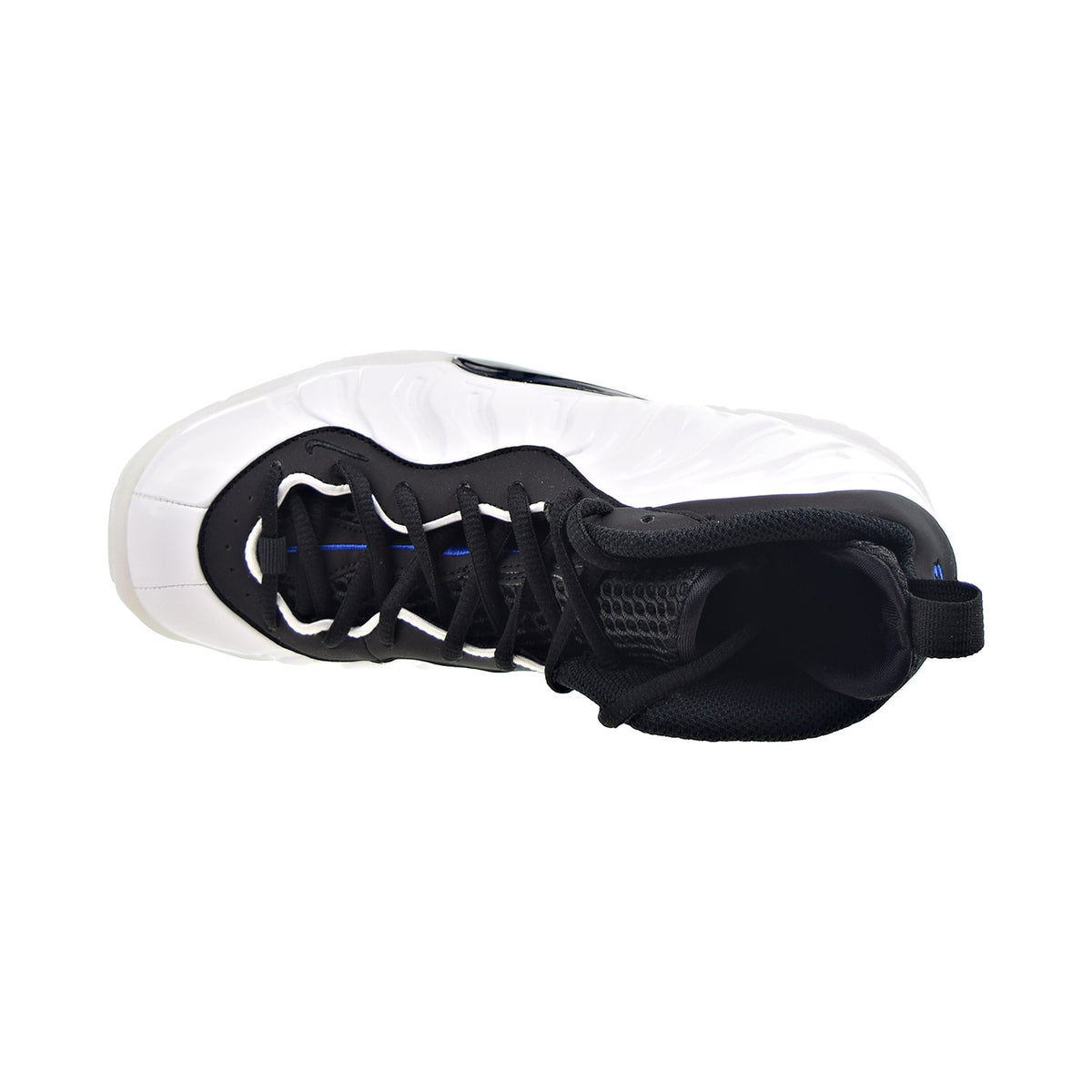 Nike Little Posite One (GS) Big Kids' Shoes White-Black-Hyper Royal