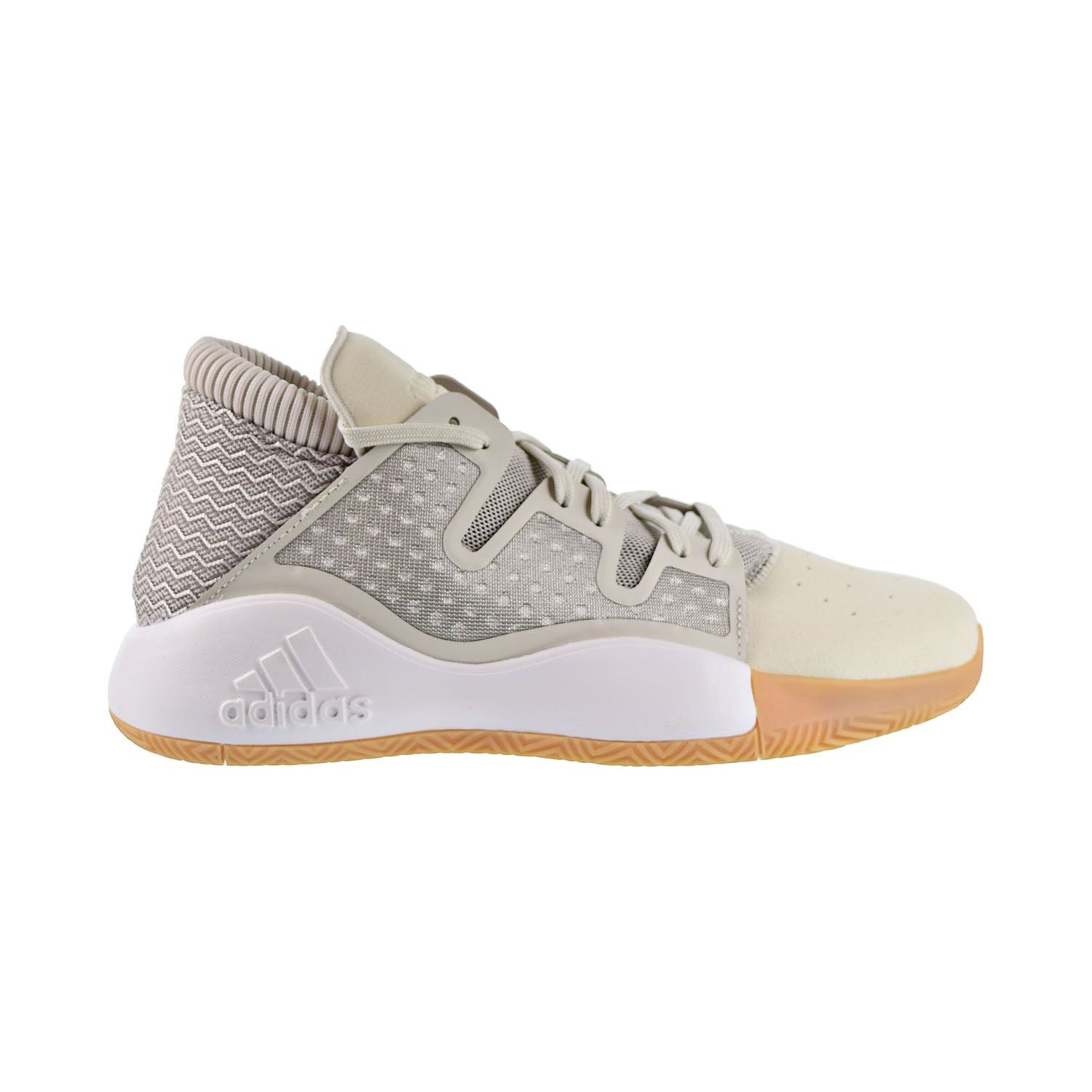 Adidas Pro Vision Men s Basketball Shoes Shoes Raw White Light Brown
