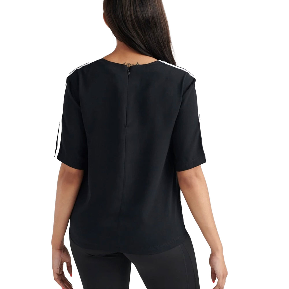 Adidas Originals 3-Stripes Women's T-Shirt Black/White